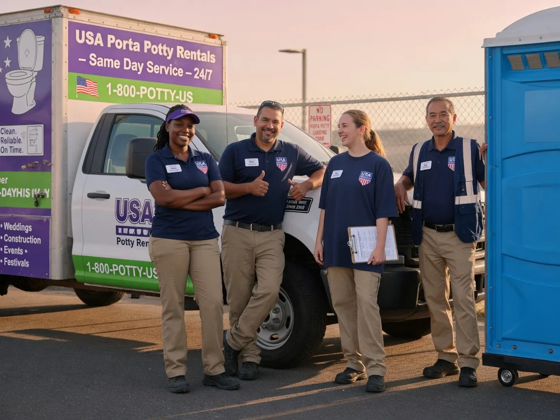 Porta Potty Rental company in Huntsburg, OH